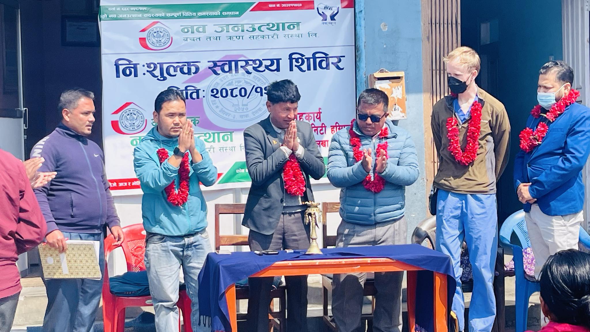नि: शुल्क स्वास्थ शिविर सम्पन्न